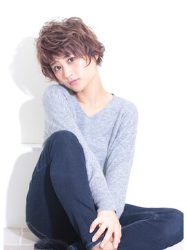 リメル 奥沢自由が丘店(Remel) 【Ash自由が丘/坂本哲也】無造作カール×外ハネエアリーショート