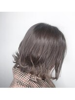 ワット 新宿店&nbsp;【W-ワット-新宿店 担当田辺貴裕】＊ゆる可愛グレー外ハネボブ＊