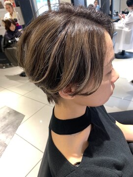 ヴェイン 渋谷(vain) 【vain#T】コントラストハイライトハンサムshort