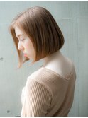 前下がりボブ