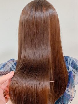 リアクト 池袋(Re:act) 髪質改善カラーナチュラルストレート♪【Re:act池袋/池袋西口】