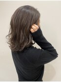 肩下パッツンボブ