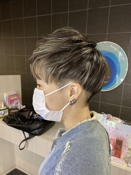 ブルーバイブレーション BlueVibration グレー系　ハイライト