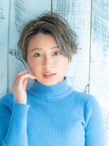 ロンド レグリーズ 立川(Lond leglise)&nbsp;アッシュグレーカラーのモテショート