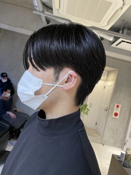 エリマ 調布(elima) 韓国マッシュ/ナチュラルセンターパート/ショートウルフ