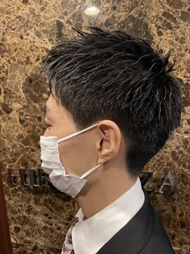 ヒロギンザ 浜松町店(HIRO GINZA) ビジネス×フェザーショートスタイル