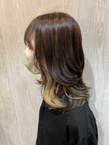 メルブリーズ(mer Brize)&nbsp;ミルクティーベージュインナーカラー☆20代30代40代