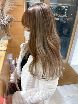 バブ バイネオリーブ(Bab by neolive) ショコラベージュのデザインカラー☆イメチェン