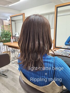 アンクラウド(an cloud) オリーブベージュ/オリーブグレージュ/ブリーチなしカラー