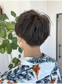 メンズマッシュカット/アッシュカラー