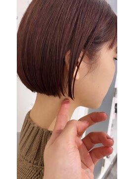 ソアヘアー(Soar hair) ぷつっと bob×ぴんくカラー