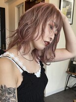 カルテ(QUARTE) ブラウンローライト × ピンクベージュ