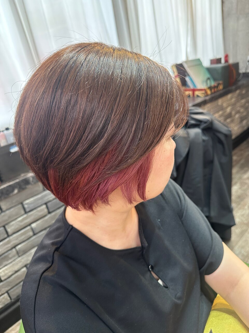 カラーリング・白髪染め aloha style 今日発売したイルミナカラーの新色EARTH🎨 今回は白髪ぼかしに使って