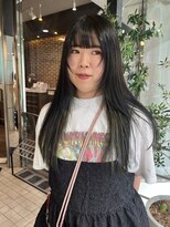 ヘアーアンドメイク ビス(HAIR&MAKE bis)&nbsp;顔まわりレイヤー×オリーブインナーカラー♪【多田　華歌】