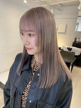 プネル 渋谷(PUNEL) ベージュ/ ブリーチカラー/ケアブリーチ/ブリーチ