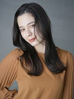 アイティーバイアルバム 下北沢店(IT by ALBUM)&nbsp;レイヤーカットアッシュブラックレイヤーロング_39611