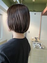 ハル ヘアスタジオ(haRu hair studio) ぱつっとショートボブ