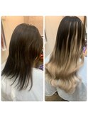 最高級人毛シールエクステ80本