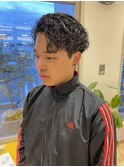 メンズイケイケパーマ