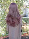 ☆大人可愛い透明感ピンクベージュ☆10代20代30代髪質改善☆