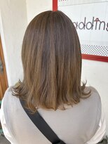 パディントン(Paddington)&nbsp;最適明度☆ベージュスタイル☆結ぶならこの長さがちょうど良い！