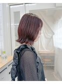 ・Bob × pink brown・
