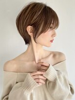 ロンドウル 熊本(Lond ulu) 大人可愛いショート/ベージュカラー/2way [熊本/上通/下通〕