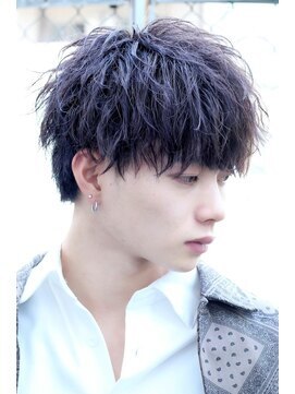 リップス レイ ギンザ(LIPPS Ray GINZA) ツイストスパイラルツーブロック束感マッシュ