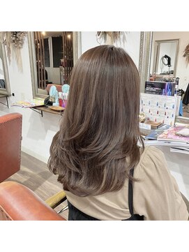 ヘアメイク アンフィ(amphi) 秋色ブランジュカラー