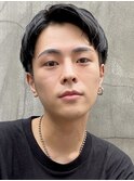 メンズショート/大人ショート/20代30代/ダークアッシュ