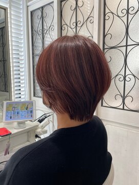 ルシードスタイル グローバルディー 稲毛店(LUCIDO STYLE GLOBAL.D) ショート20代30代40代髪質改善オージュア白髪染め稲毛駅