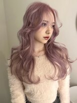 イェッカ パビル(YECCA pabil)&nbsp;色落ちホワイトのペールピンク