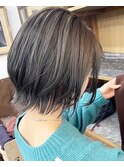 #髪質改善#ハイライト#白髪ぼかし#イヤリングカラー