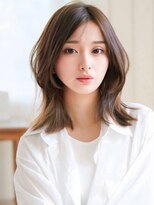 アグ ヘアー ブルーム 山形嶋店(Agu hair bloom)&nbsp;《Agu hair》チェリーブラウンくびレイヤー×numberA.ヘアバター