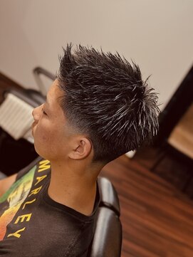 ジェイソンバーバー 2nd(JASON BARBER) スパイキーアンダーフェード