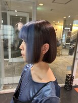 サンエンヘアー(lll_en hair)&nbsp;ぱっつんボブ&フェイスフレーミング