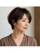 スープレックス ヘアーデザイン(SOUPREX HAIR DESIGN) ミセス美シルエット大人ショート 20代 30代 40代 50代 60代