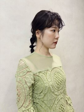 ヘアセット/アレンジ／お呼ばれヘア/メイク/20代