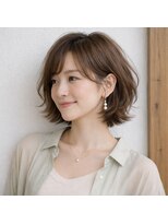 スープレックス ヘアーデザイン(SOUPREX HAIR DESIGN) 美フォルムエアリーレイヤーボブ 20代 30代 40代 50代 60代