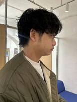 ヘン メンズ(hen Men's)&nbsp;【心斎橋hen】ゆるめのウルフパーマ