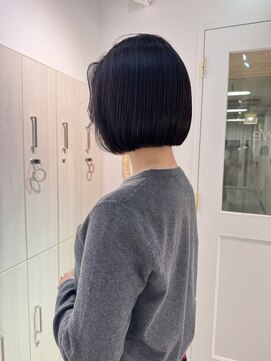 ローウェ 京都四条河原町(Louwe) ミニボブ/まるボブ/bob/切りっぱなしボブ/四条河原町