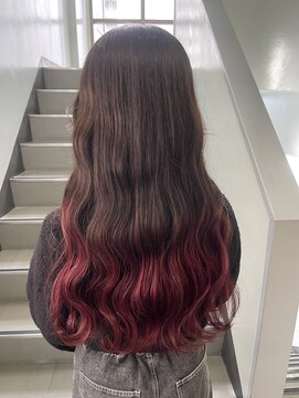 オーストヘアー ミコ(Aust hair Mico) ピンクブラウン×ピンクグラデーション