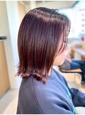 顔周りレイヤーボブ/切りっぱなしボブ髪質改善◎20代～50代