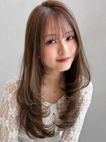 アグノス 青山(Agnos) ナチュラルカール結べるボブ外ハネボブ薄めバングこなれヘア