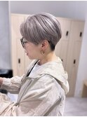 【坪井】ケアブリーチ ×ホワイトミルクティー