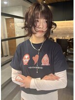 りしゅ 富雄店(RicHE TOMIO) red brown /スタイリング