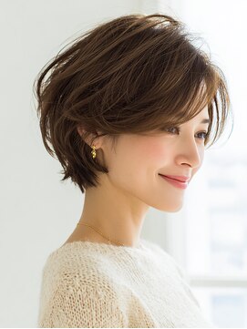 ビフィーノ リルネ(Bifino Rilune) トップがふんわり!40代女性におすすめの美シルエットショート