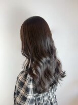 ヘアデザイン アンジェロカフェ(Hair Design Angelo cafe)&nbsp;ブラウンカラー/セミロングスタイル/20代30代40代