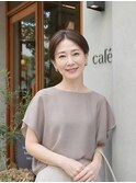 上品すっきり大人ショート/ナチュラルブラウン