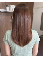 零秒女髪 千里丘店&nbsp;髪質改善カラーで叶える艶やか上品ロング艶髪美髪艶カラー艶感